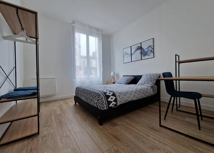 Cosy & Work - 2 Chambres- Centre