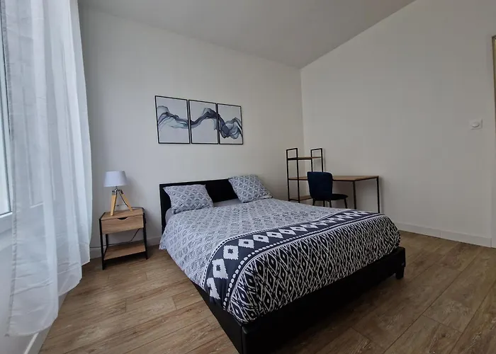 Cosy & Work - 2 Chambres- Centre * Breszt